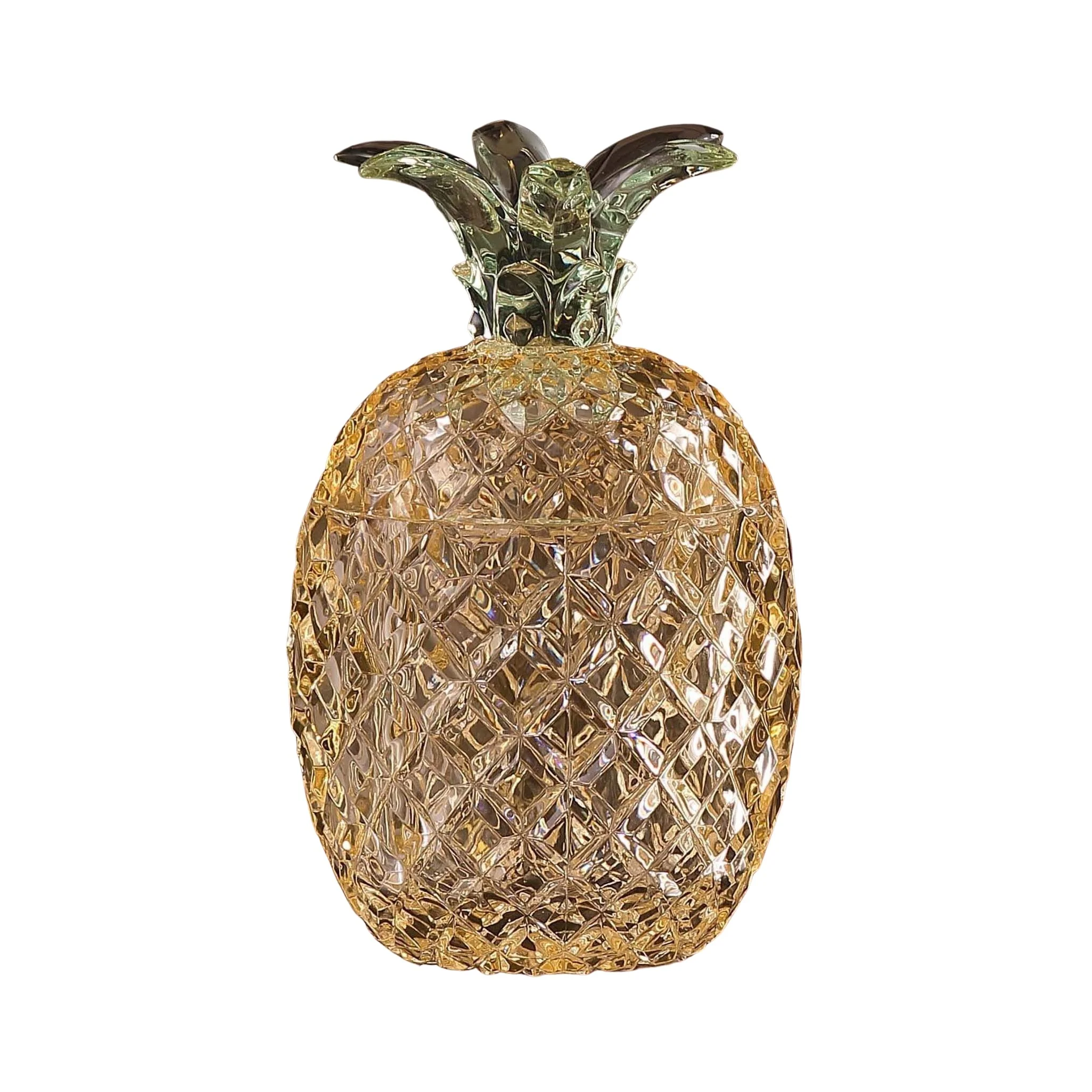 Icy Craft Pineapple Lidded Trinket Jar